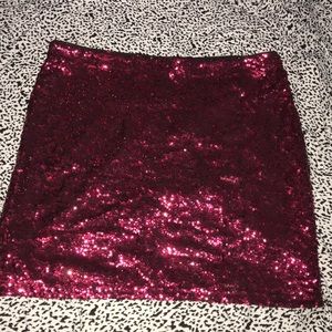 Divided H&M sequin bodycon skirt